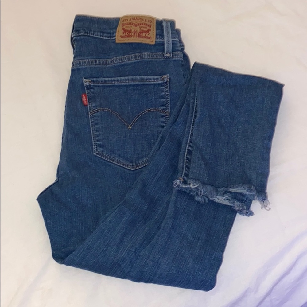 LEVIS HIGH RISE SUPER SKINNY
